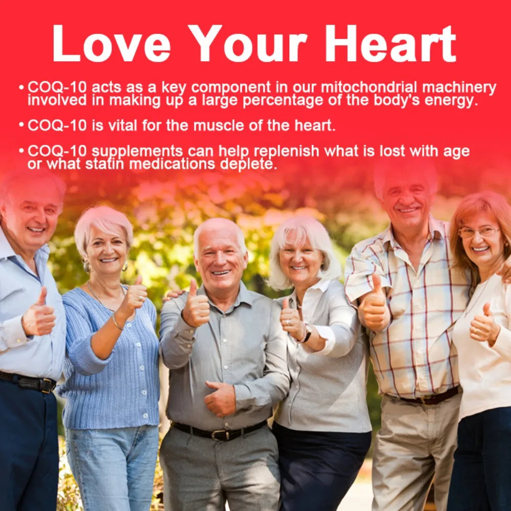 STRESSXCEL CoQ10 Capsules – Cellular Energy & Heart Support CoQ10 Supplement Qst