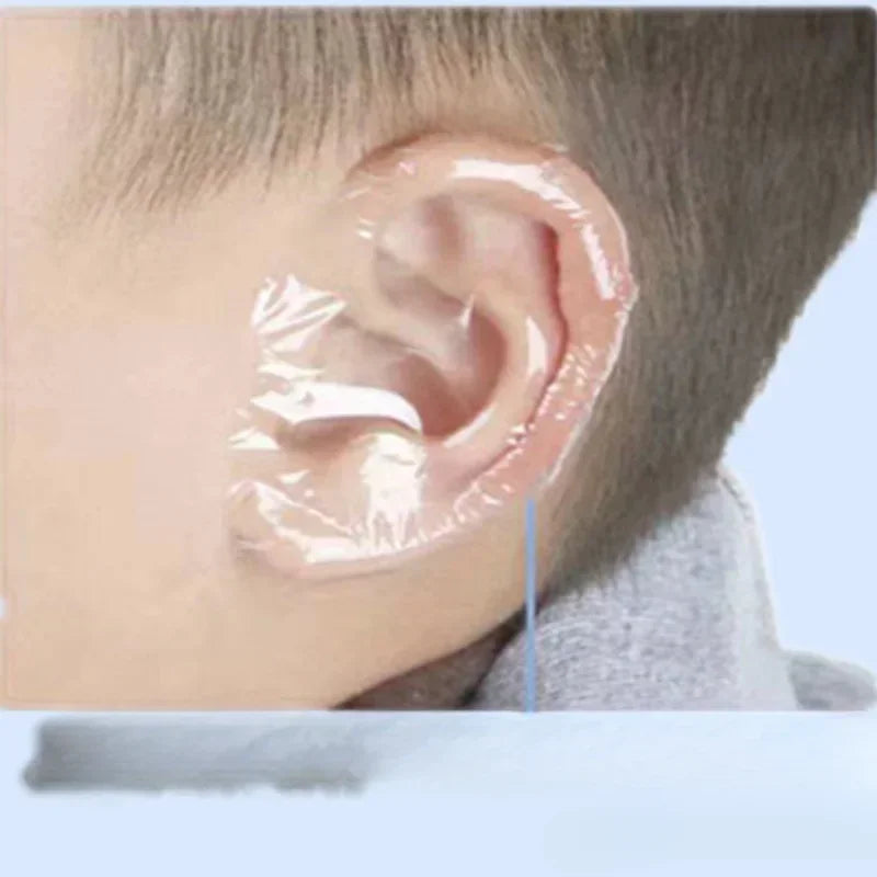 Baby Waterproof Ear Protector Stickers – Bath & Salon Use Baby Ear Protector Qme