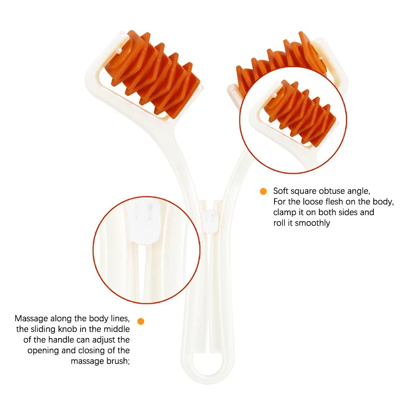 Y-Shape Facial Roller & Body Massage Tool – Face Lift & Slimming Body Massage Roller Qst