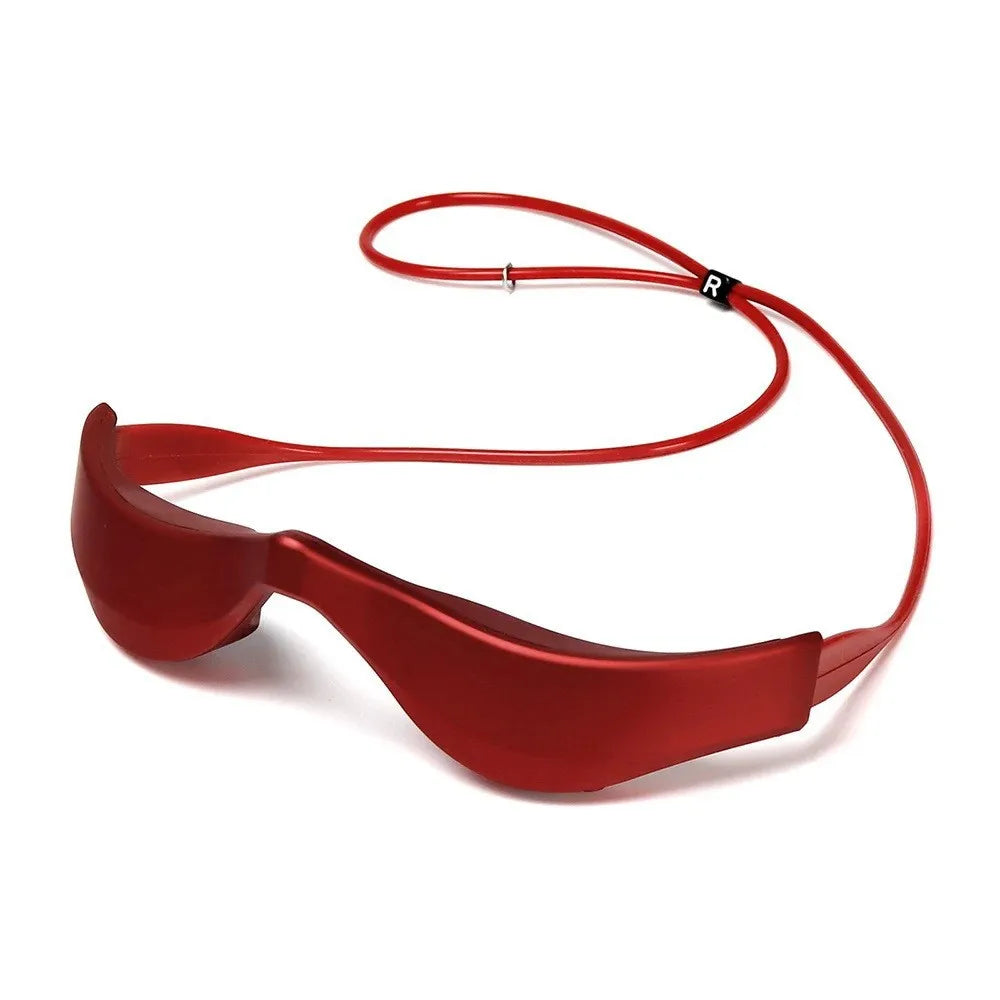 Qme 3D Red Light LED Eye Massager – Anti-Aging Eye Care LED Eye Massager Qme Brown USB Type-C