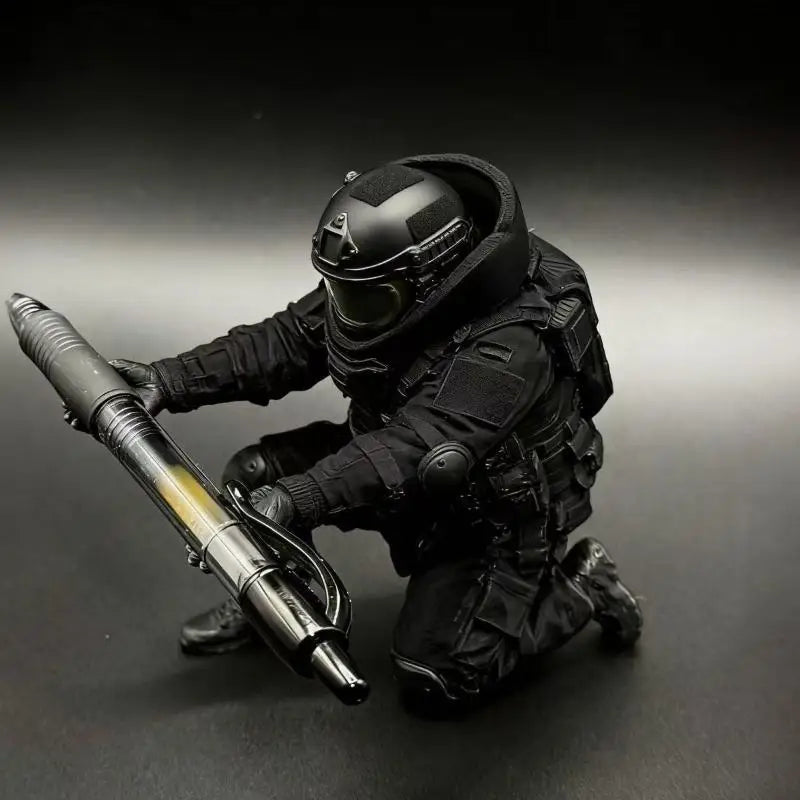 3D Printed Soldier Pen Holder – Stylish Desktop Organizer Desktop Pen Holder Qme