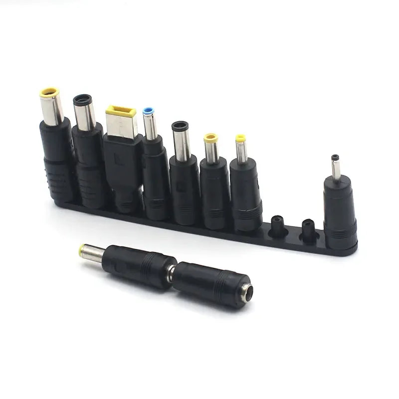 Universal Laptop DC Power Charger Adapter Tips Set – 10pcs Laptop Charger Adapter Qme Other