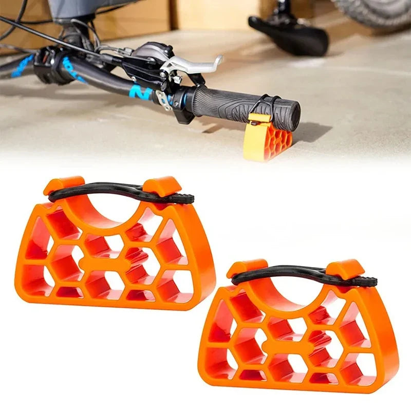Bike Handlebar Repair Stand Non-Slip Support Bracket MTB Handlebar Repair Bracket Qme