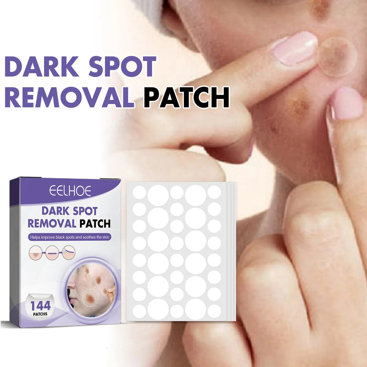 Dark Spot Correcting Patches & Acne Concealer – 4 Shades Acne Concealer Patch Qme