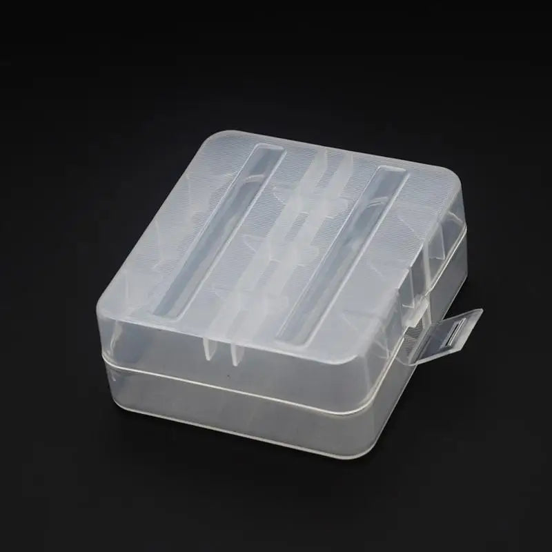 26650 Battery Storage Case – 2-Slot Durable Plastic Holder Battery Storage Case Qme
