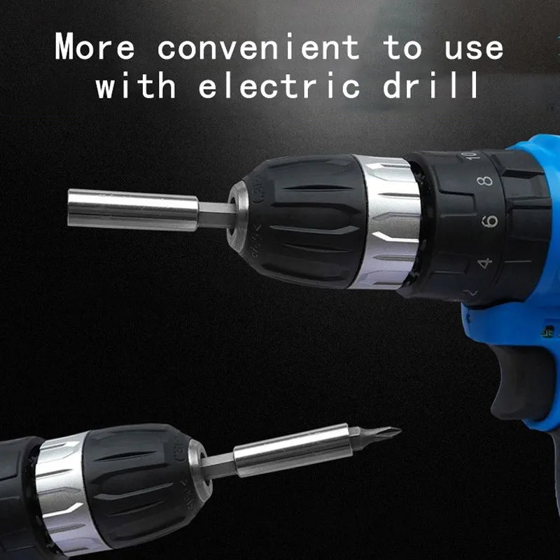 Magnetic Extension Bit Holder | Quick Release Screwdriver Bits Bit Holder Extension Qme