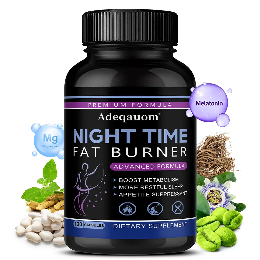 Nighttime Metabolism Support Supplement – Sleep & Weight Management Nighttime Supplement Qst