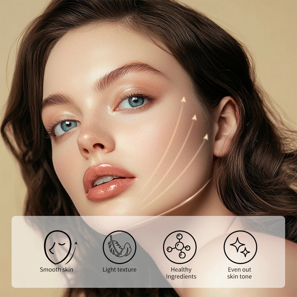 Lakerain Face Blurring Primer – Moisturizing Skin Tightener 30ml Makeup Primer Qst