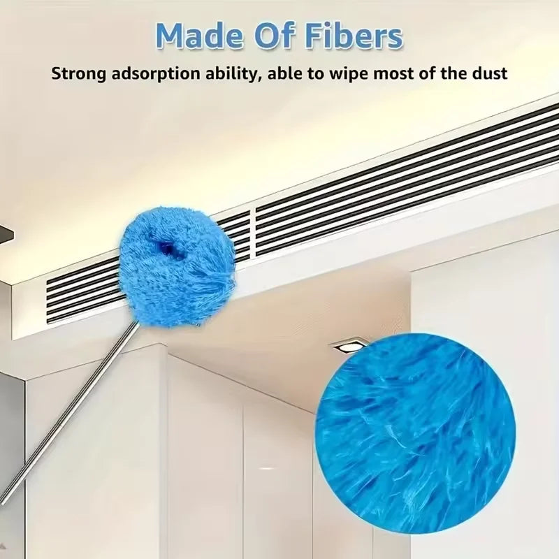 Ceiling Fan Duster Brush – Extendable Long Handle Home Cleaner Ceiling Fan Duster Qme