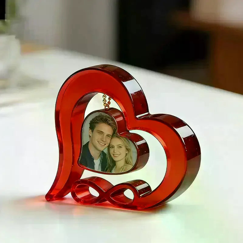 Heart-Shaped Photo Frame Silicone Mold – DIY Epoxy Resin Craft Resin Silicone Mold Qme