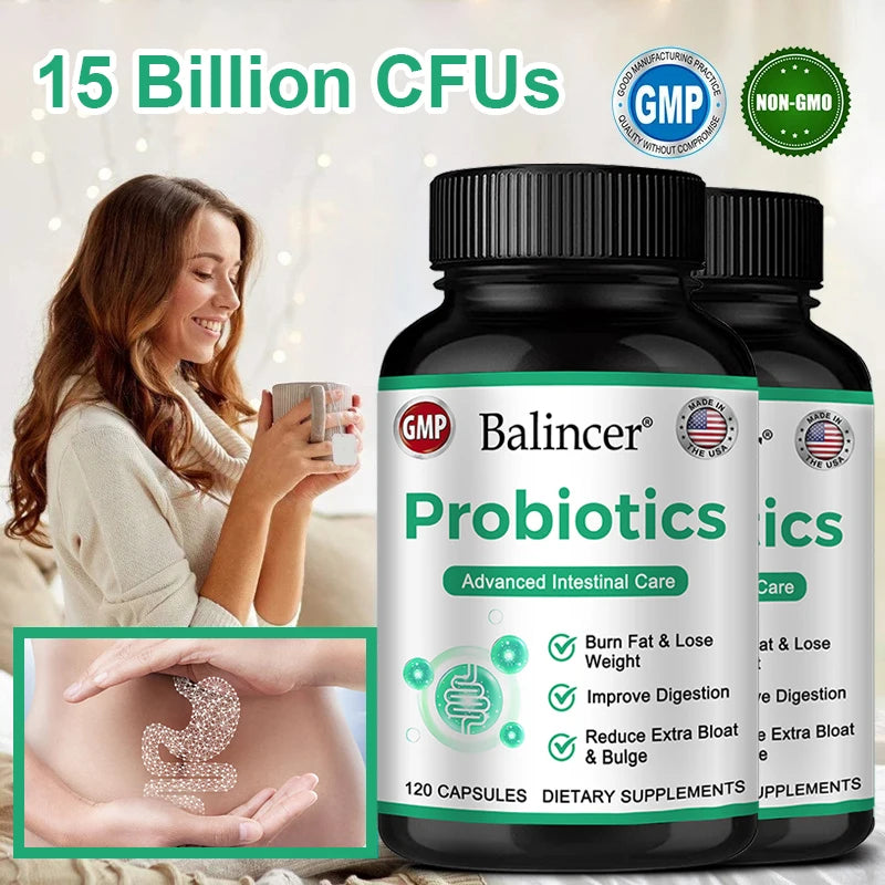 Lactobacillus Probiotic Supplement – Gut Health Men & Women Probiotic Supplement Qst