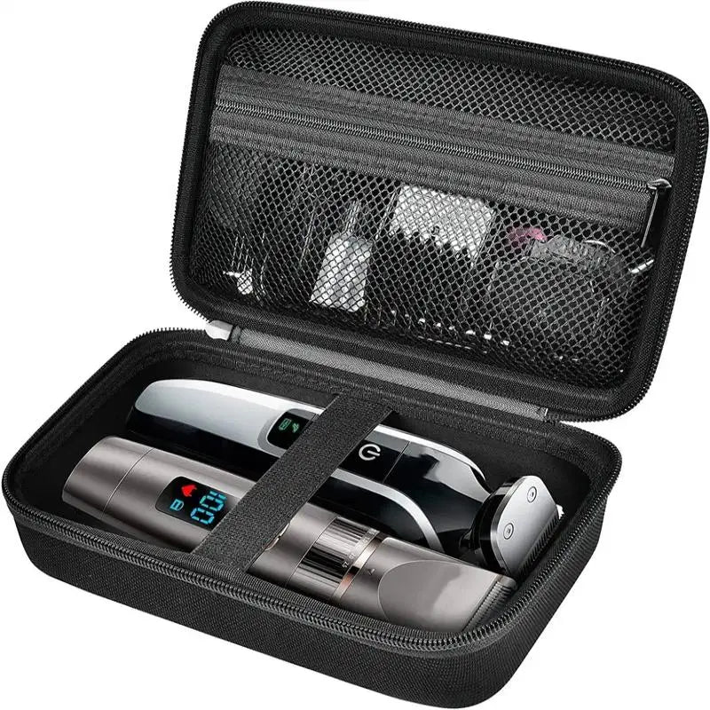 Hair Clipper Storage Bag – Grooming Kit Organizer Case Grooming Organizer Bag Qst