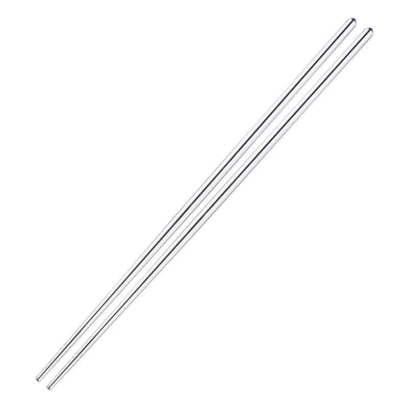 Long Stainless Steel Chopsticks – Reusable Frying & Cooking Cooking Chopsticks Qme A