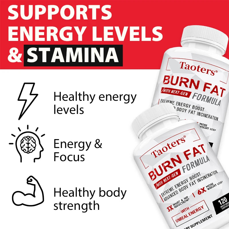 Taoters Metabolism Capsules – Energy, Digestion & Body Support Metabolism Supplement Qst