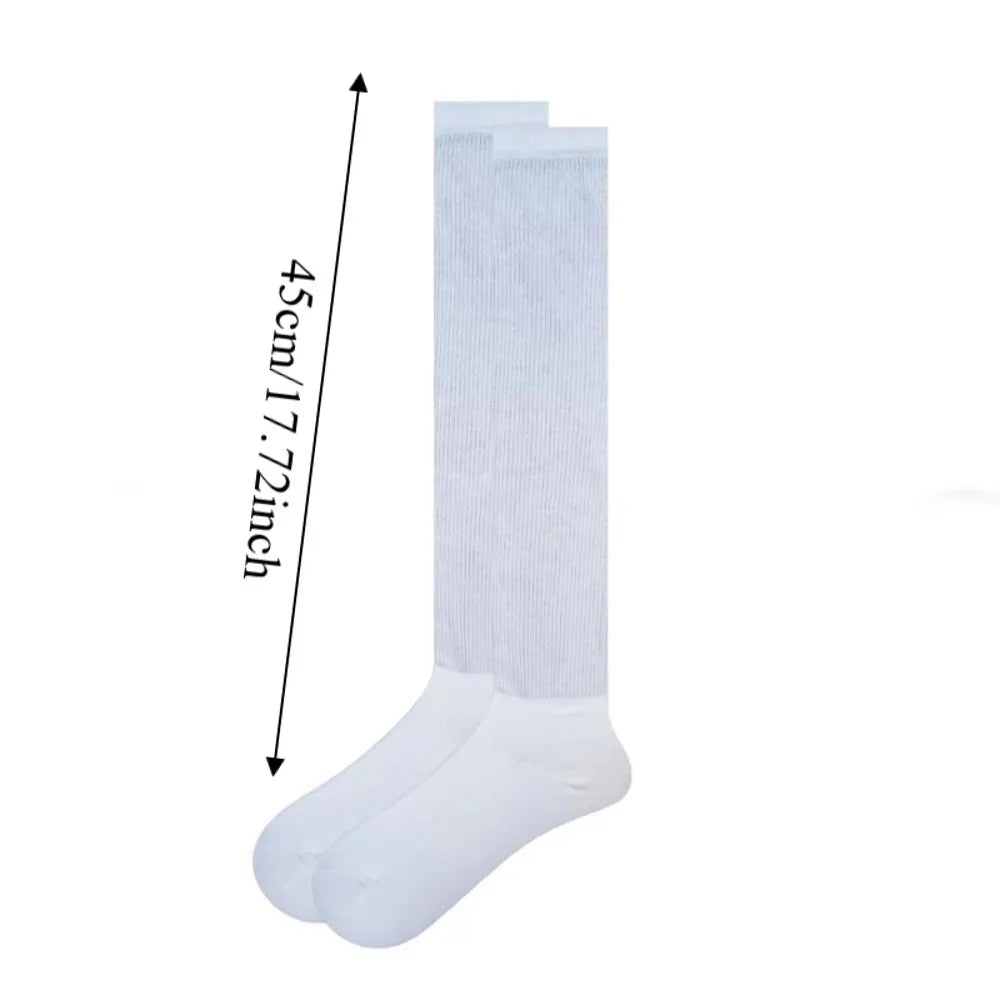 Soft Mesh Long Stockings – Breathable Pile-Up Hosiery Mesh Long Stockings Qme