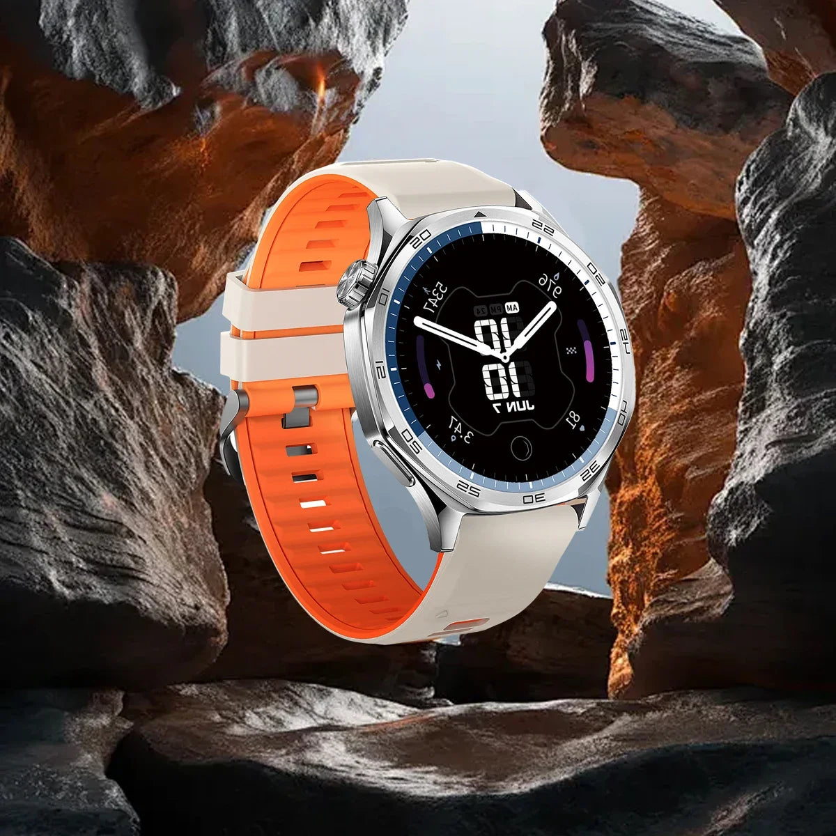 Silicone Sport Band for Huawei Watch GT6 – 22mm, 10 Colors Silicone Watch Band Qme