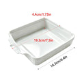 Washing Machine Drain Tray Front-Load Universal Drip Pan Washer Drain Tray Qme White