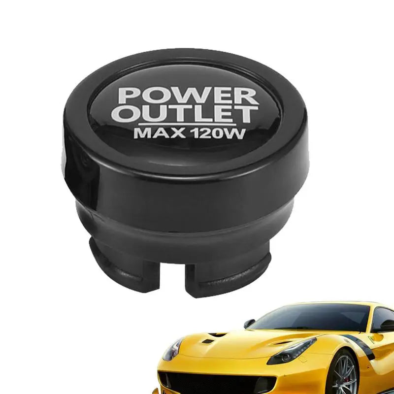 Car 12V Socket Dustproof Cover Cap – Fits Cars, SUVs & Boats Socket Dust Cover Qst