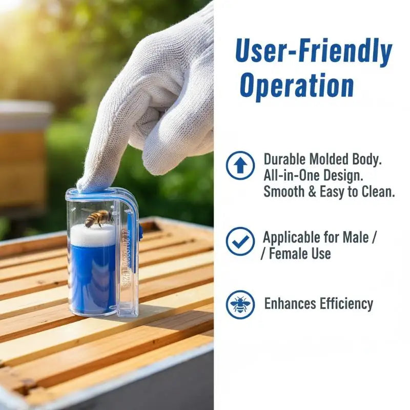 Queen Bee Marking Bottle & Cage Catcher Tool | Beekeeping Beekeeping Marking Tool Qme