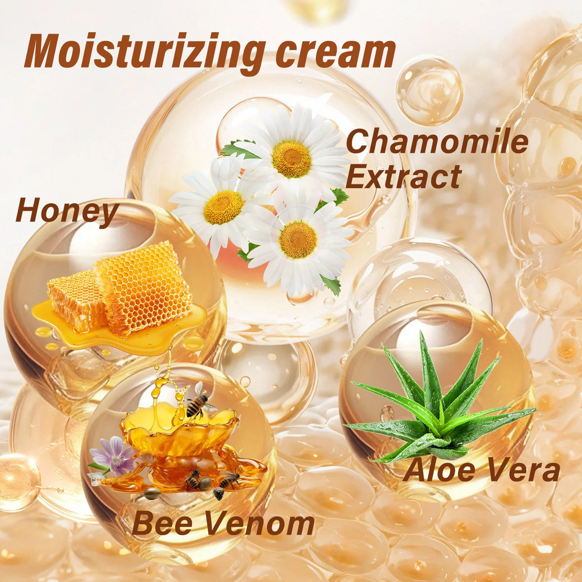 Bee Venom Moisturizing Cream – Hydrating Body & Hand Cream Body Moisturizing Cream Qst