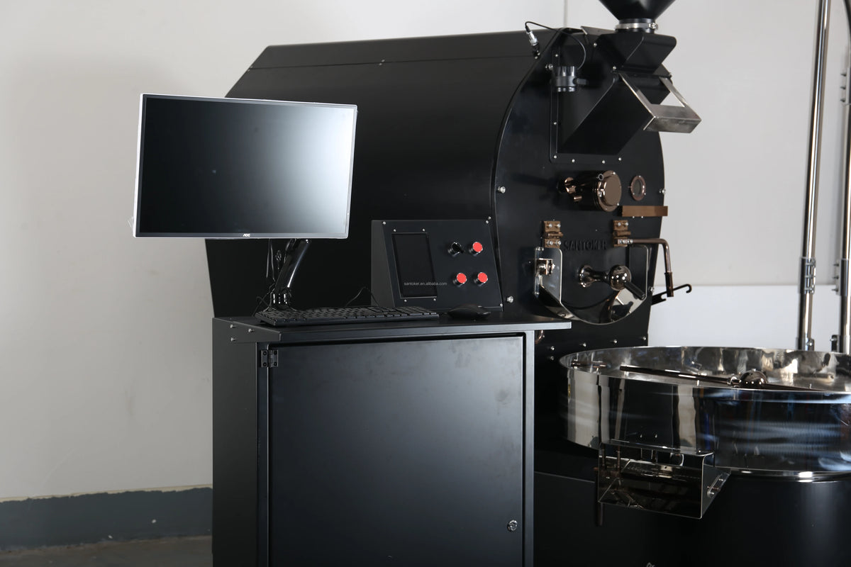 SANTOKER R30 Master 6–30kg Industrial Coffee Roaster Machine Industrial Coffee Roaster Qst