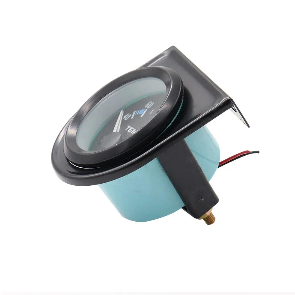Car Water Temperature Gauge 40–120°C LED 52mm | Qme Car Temperature Gauge Qme