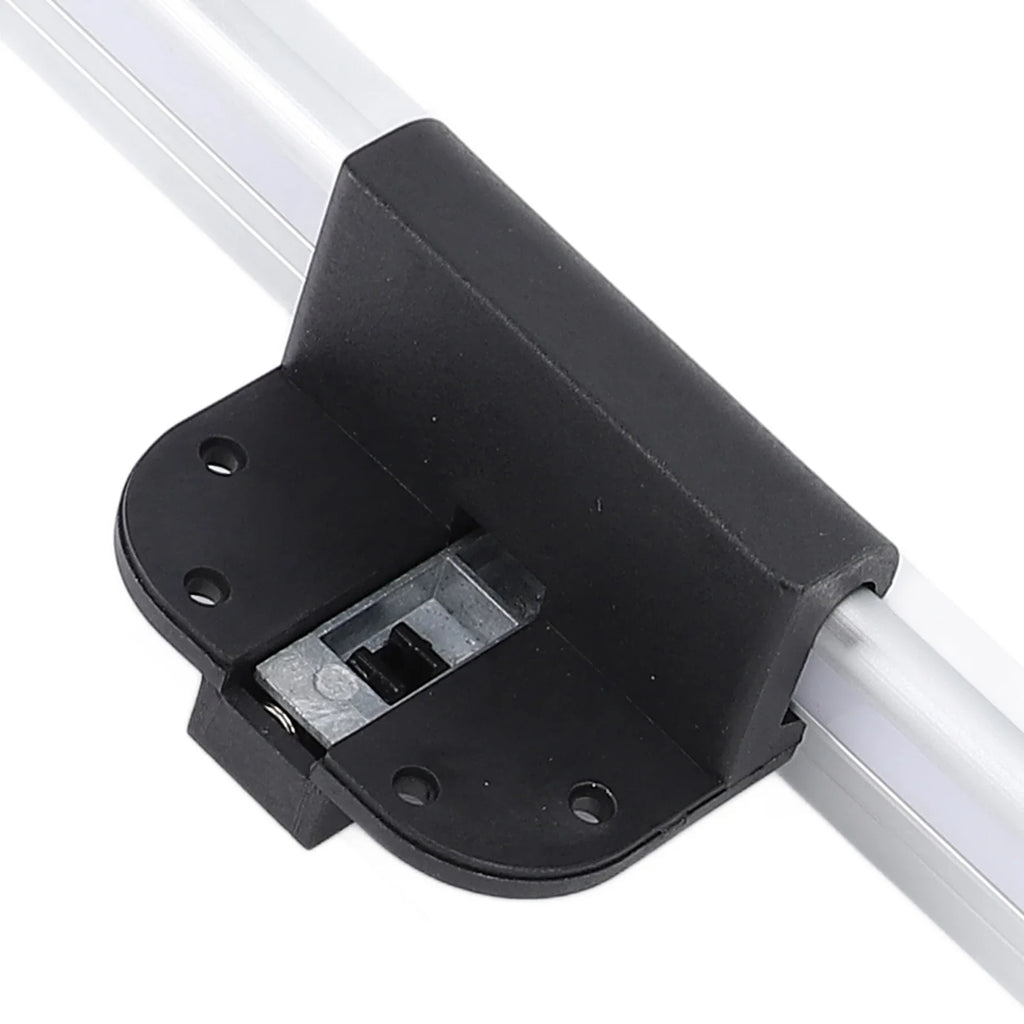 RV Table Wall Mount Rail Bracket 20in Aluminum Alloy Guide Rail Wall Mount Bracket Qme