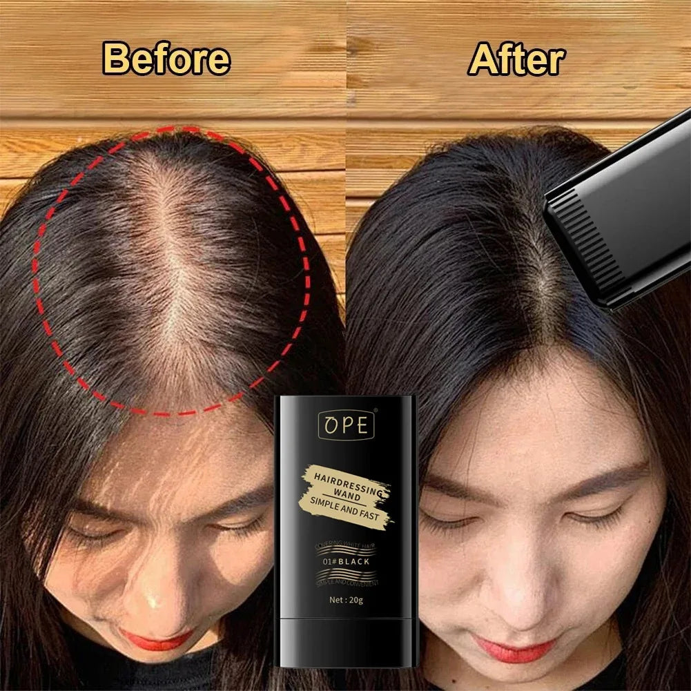 3-Color Hair Dye Stick – Instant Gray Root Coverage | Qme Hair Dye Stick Qme