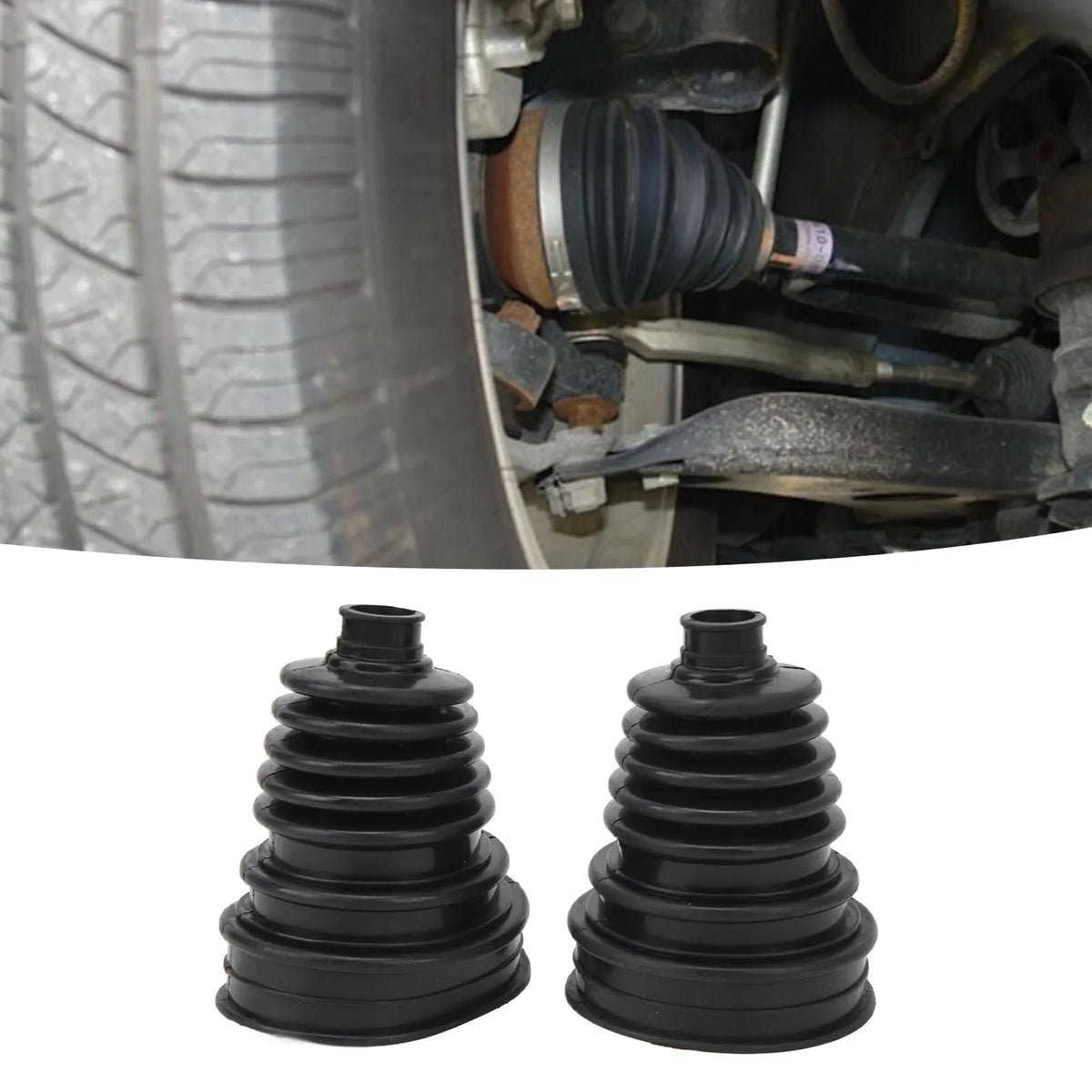 Universal CV Joint Boot | Flexible Silicone Constant Velocity Boot CV Joint Boot Qme