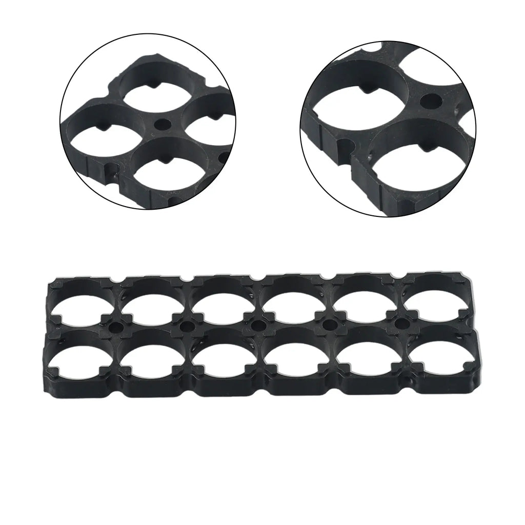 2x6 21700 Battery Holder Bracket – ABS+PC Fixed Mount Pack Battery Holder Bracket Qme