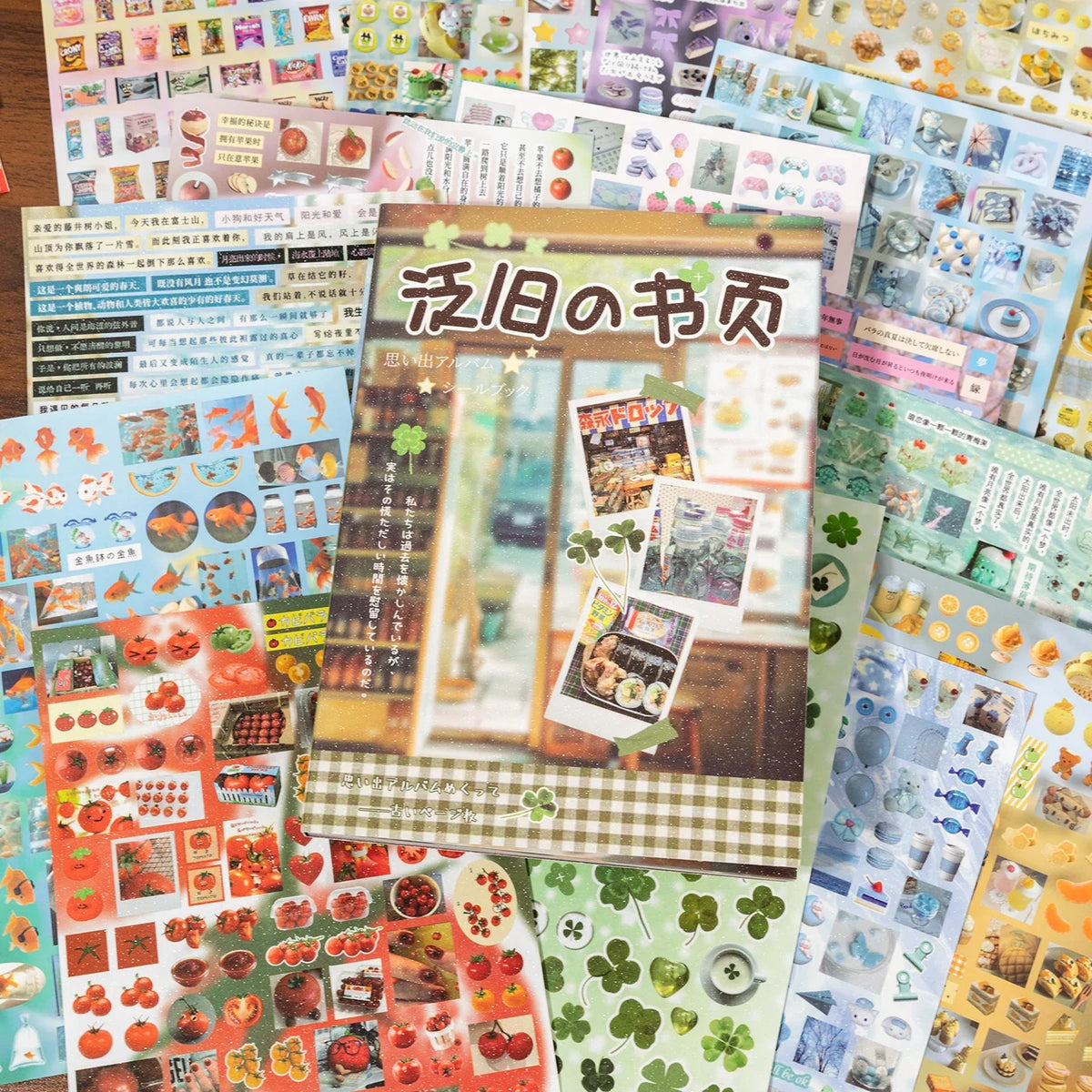 Memories Die-Cut Sticker Book 29 Sheets – Scrapbooking & Journal Die-Cut Sticker Book Qme
