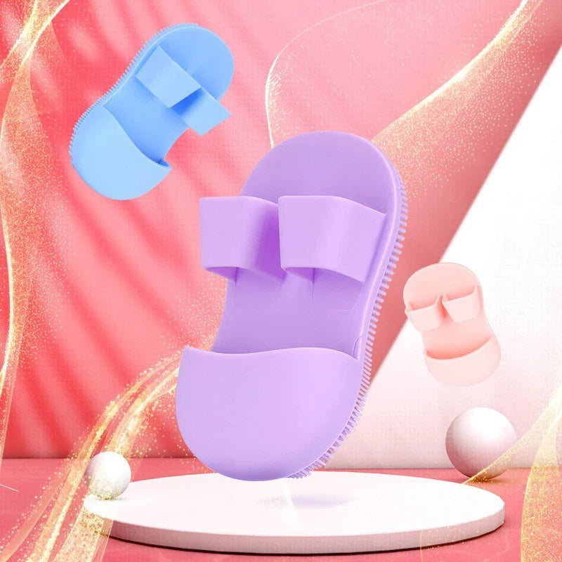 Silicone Facial Cleansing Brush – Gentle Exfoliating Skin Tool Facial Cleansing Brush Qme