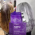 Color-Fixing Purple Shampoo – Tone Gray & Neutralize Yellow Hair Toning Shampoo Qme 1pc