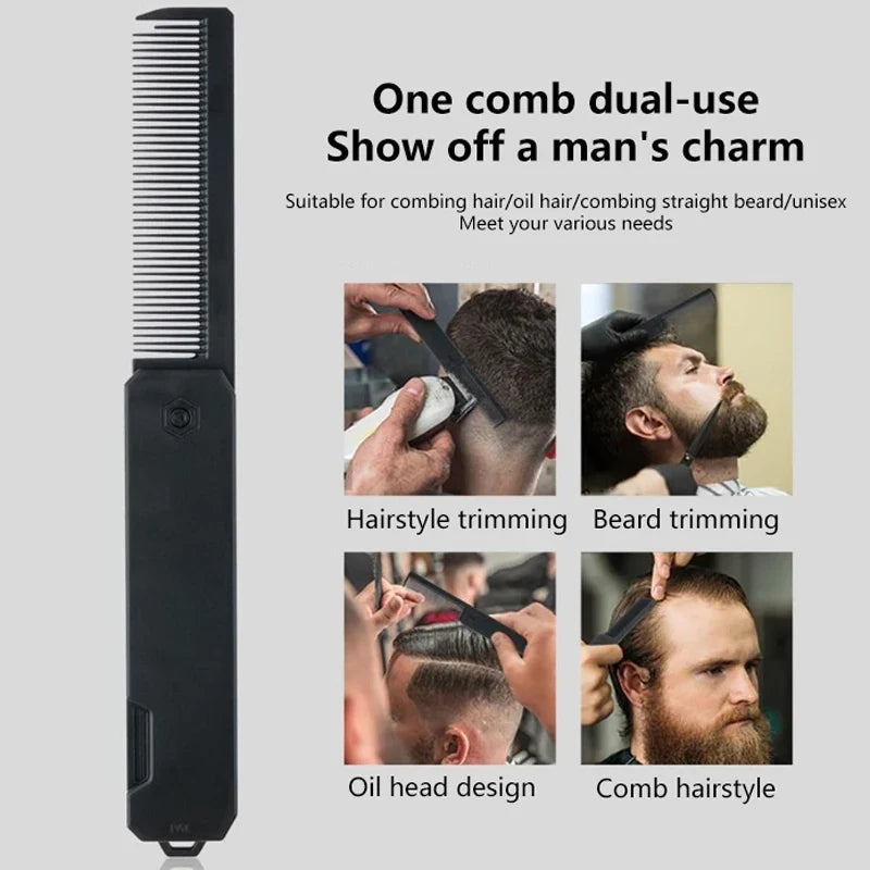 Portable Folding Pocket Comb – Men's Beard & Hair Styling Folding Pocket Comb Qme
