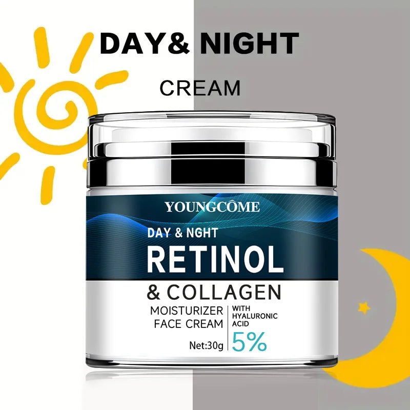 YOUNGCOME Vitamin C+E Retinol Collagen Firming Face Cream Face Moisturizer Cream Qst
