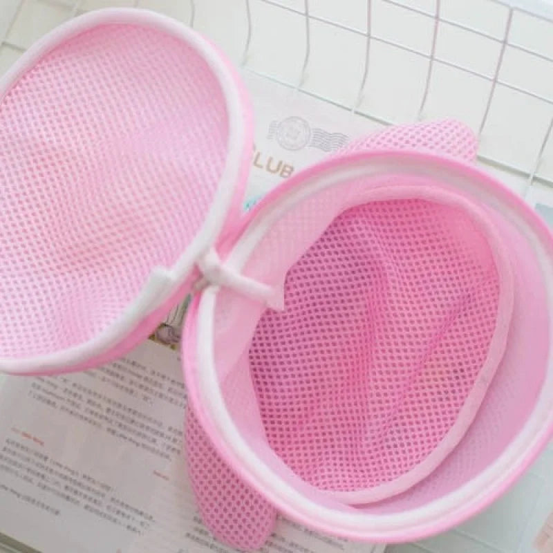 Hello Kitty Mesh Bra Laundry Bag – Lingerie Wash Bag Mesh Laundry Bag Qme