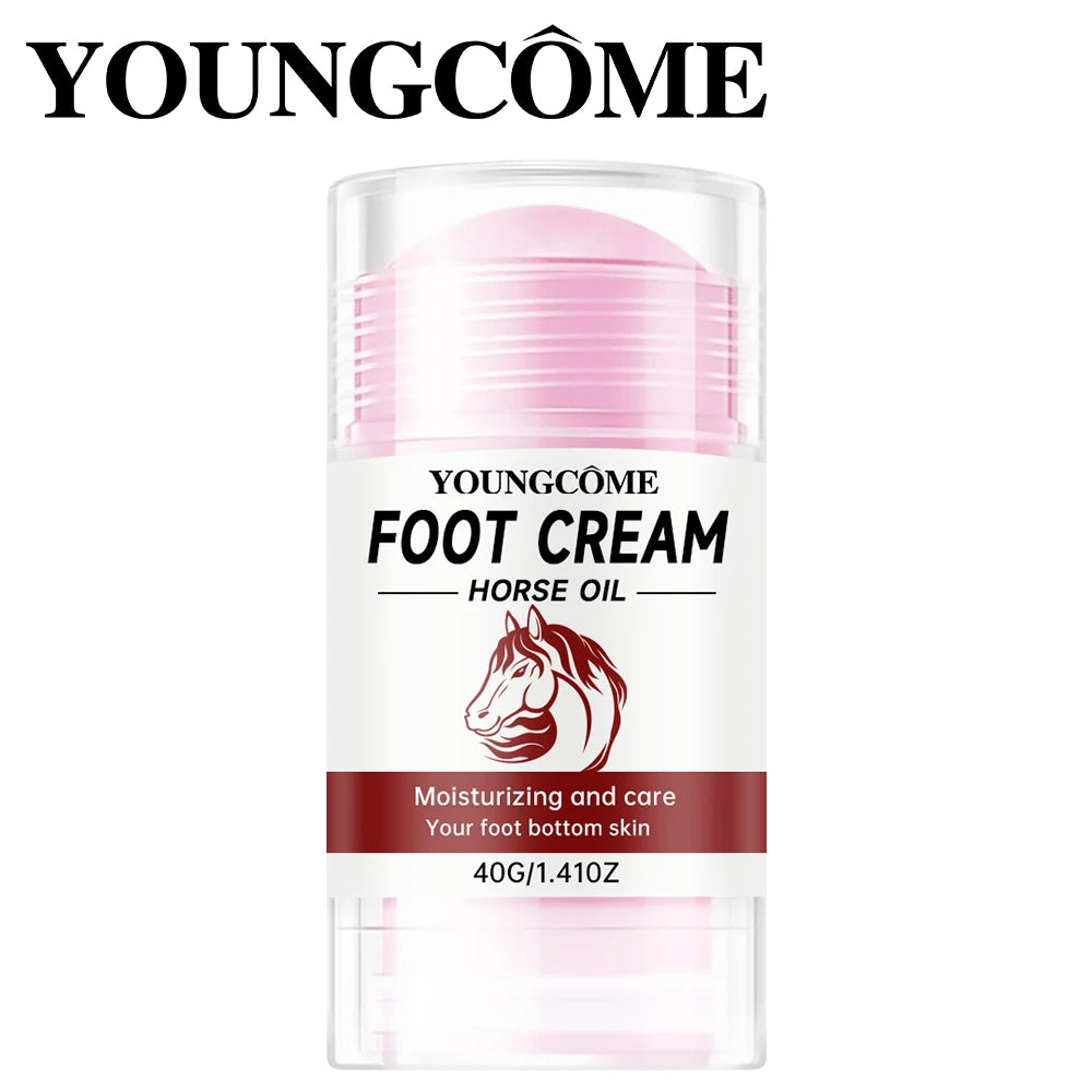 YOUNGCOME Horse Oil Foot Cream – Deep Moisture & Smooth Skin Foot Cream Qst