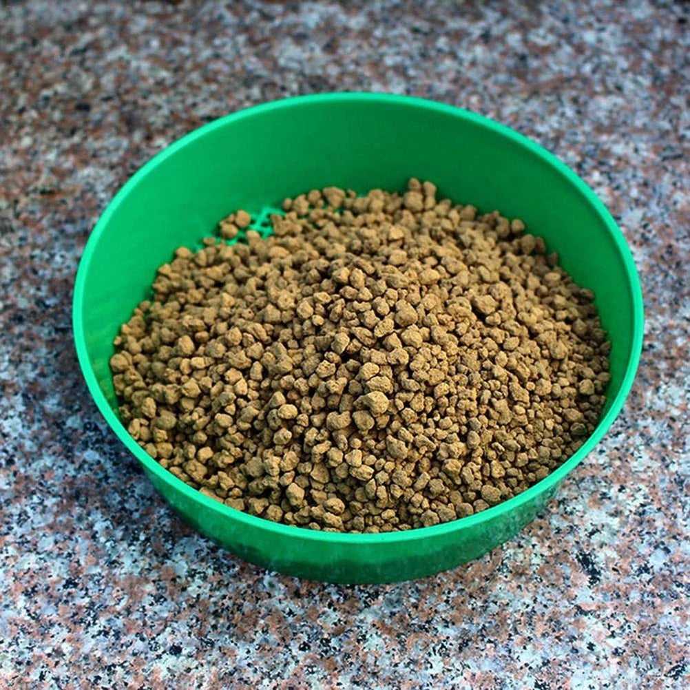 Round Soil Sieve Fine Mesh PP Filter for Gardening Garden Soil Sieve Qme