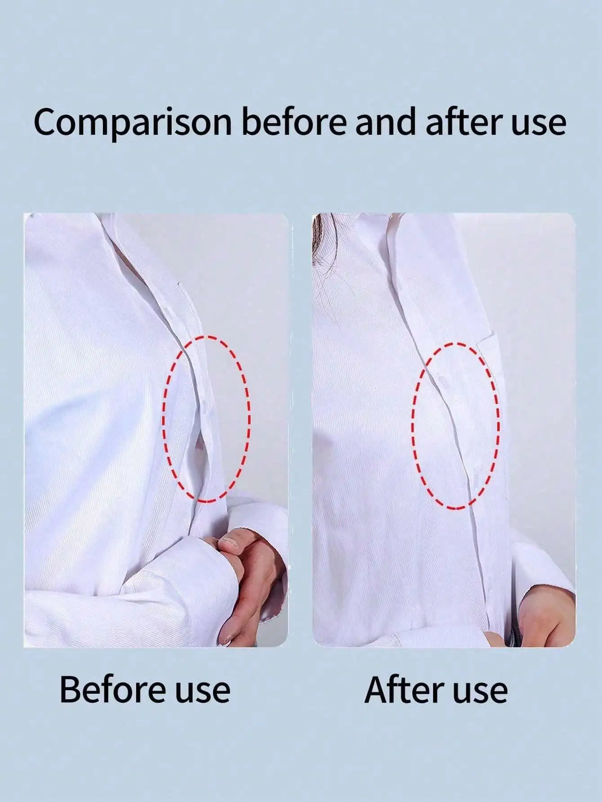 Invisible Anti-Light Shirt Collar Shoulder Strap Cover Strip Wardrobe Accessory Strip Qme