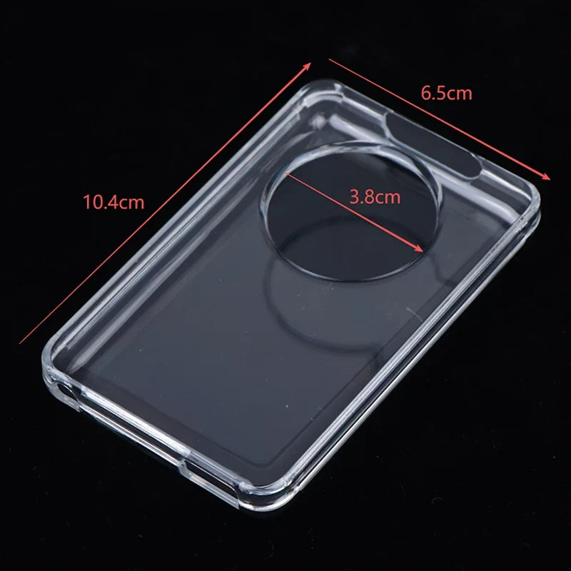 iPod Classic Clear Hard Case – 5th & 6th Gen 120GB 160GB Thin iPod Protective Case Qme