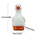Cute Resin Duck Statue – Garden, Porch & Yard Figurine Garden Figurine Qme B CN