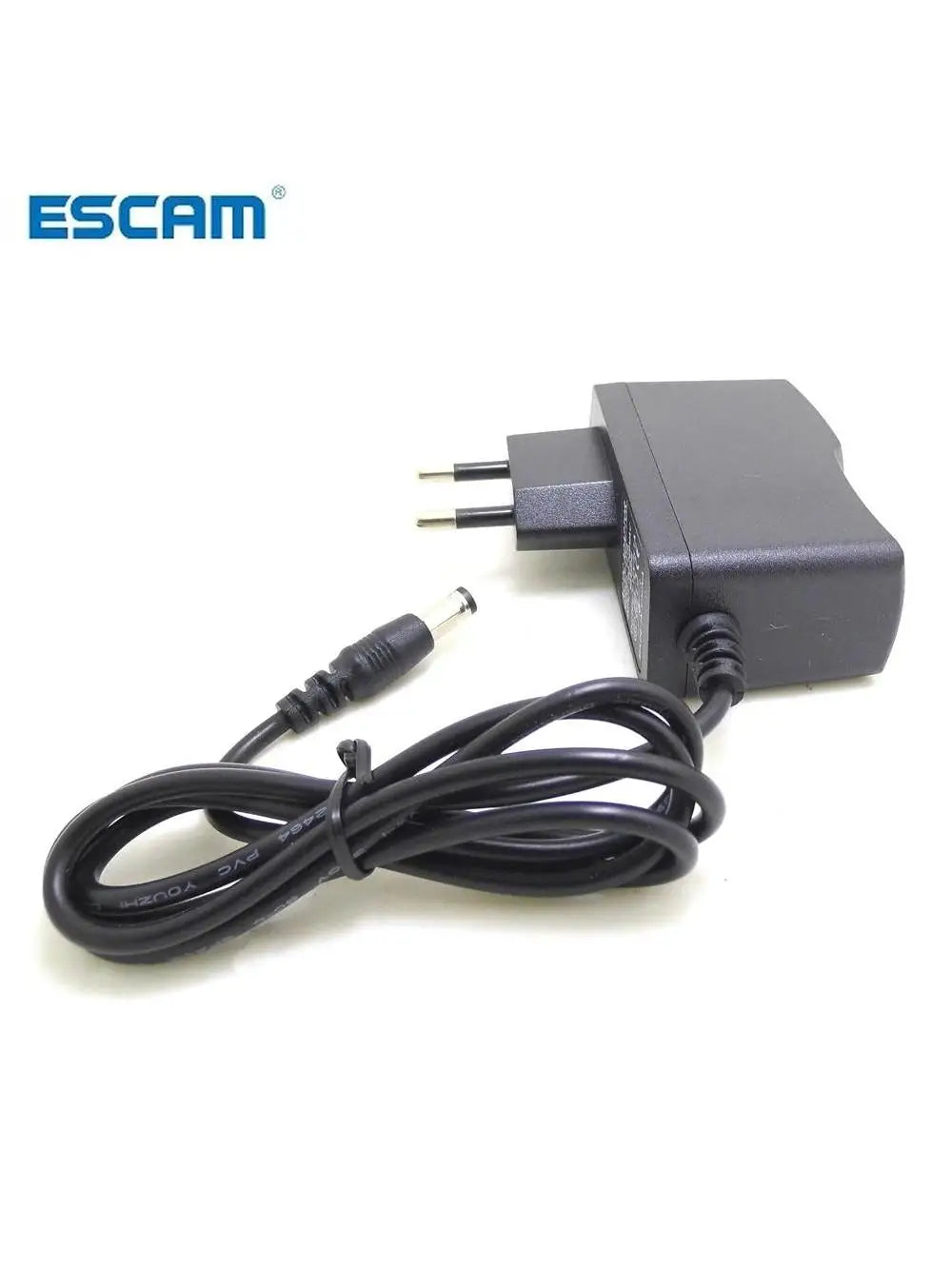 ESCAM EU Plug 12V 1A AC/DC Power Adapter for CCTV Cameras CCTV Power Adapter Qme 5PCS EU plug