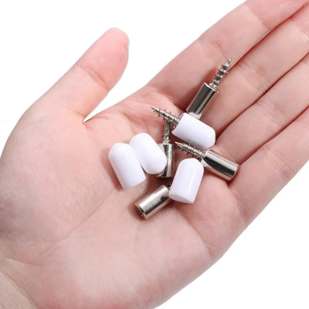 Aluminum Self-Tapping Shelf Pin Screws M2×8 Cabinet Glass Cabinet Shelf Screws Qme