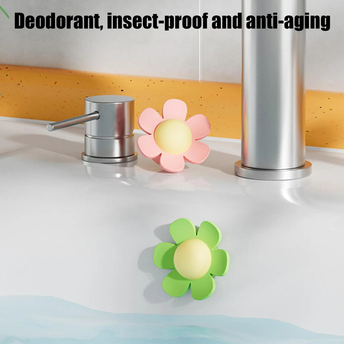 Flower Silicone Sink Overflow Ring – Basin Trim Cover Plug Sink Overflow Ring Qst