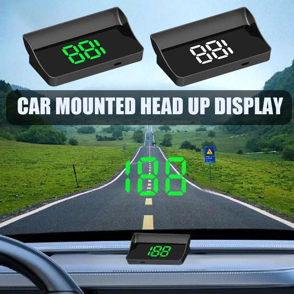 V9 GPS Head-Up Display | HD Digital Speedometer HUD for Cars GPS HUD Speedometer Qme