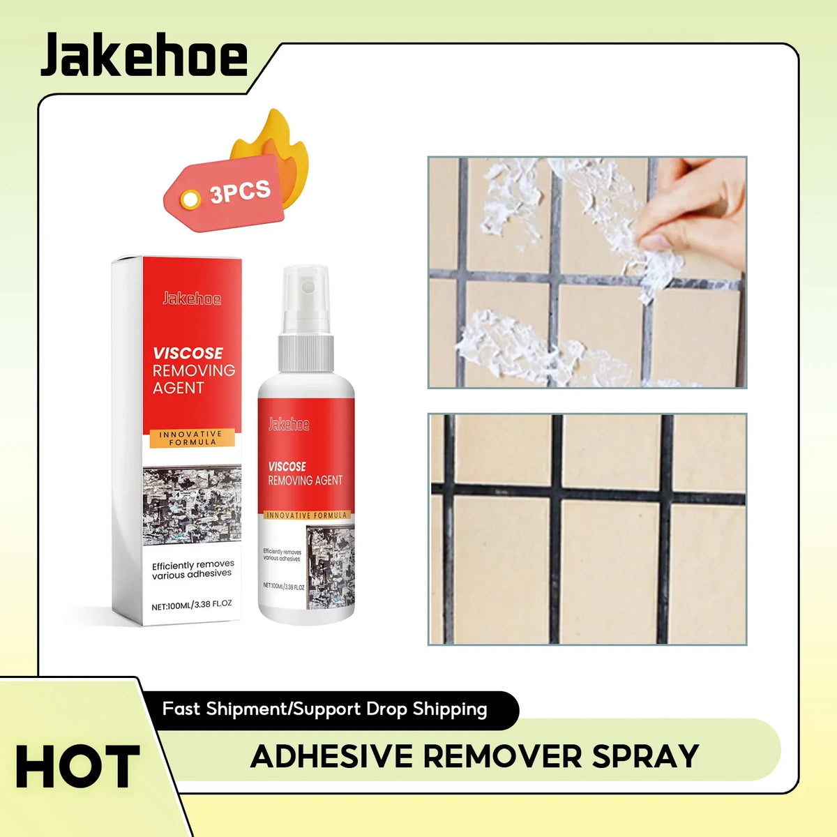 Adhesive Remover Spray – Sticker & Glue Residue Cleaner Adhesive Remover Spray Qme