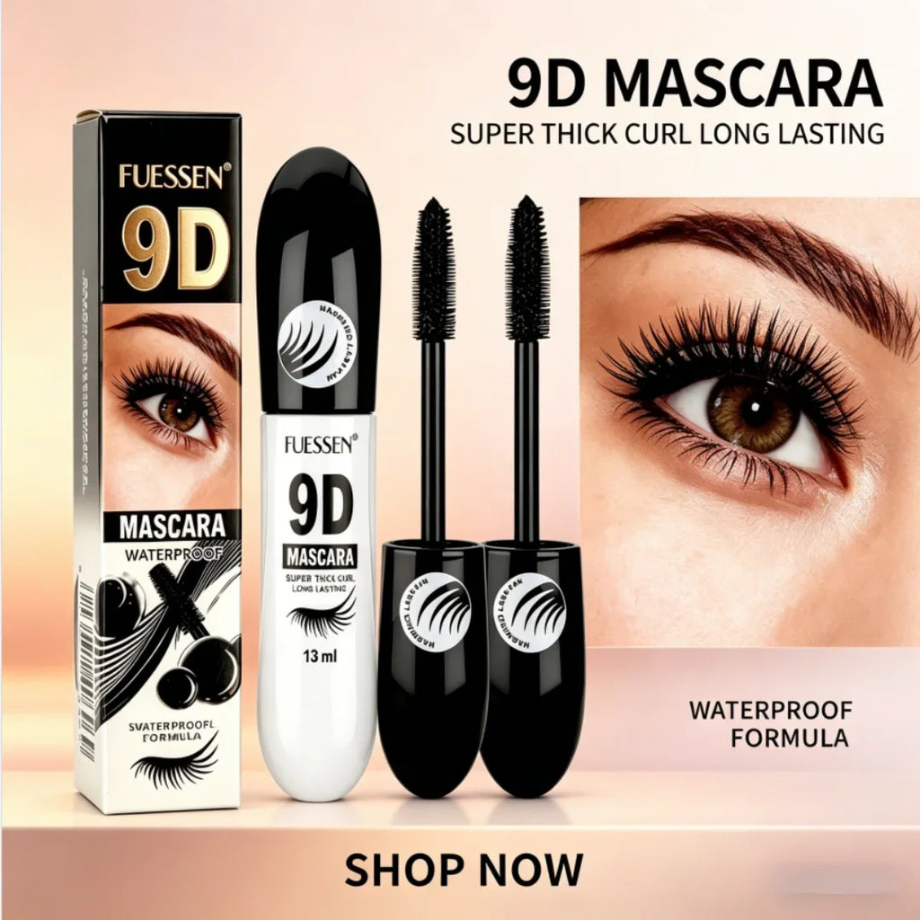9D Fiber Mascara – Waterproof, Curling & Sweatproof Fiber Mascara Qme