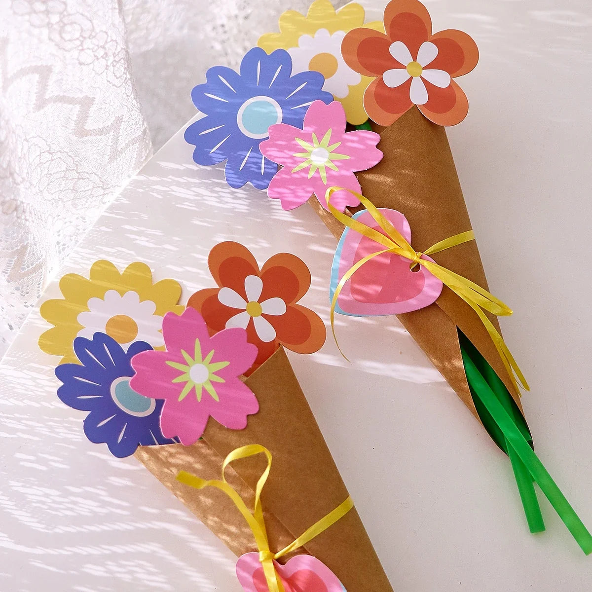 6-Piece DIY Greeting Card Bouquet Set – Various Designs DIY Greeting Card Set Qme