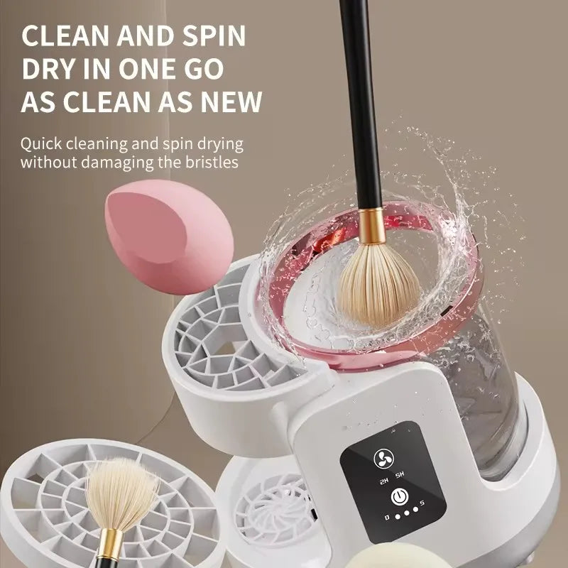 USB Electric Makeup Brush Cleaner & Dryer Machine Makeup Brush Cleaner Qst