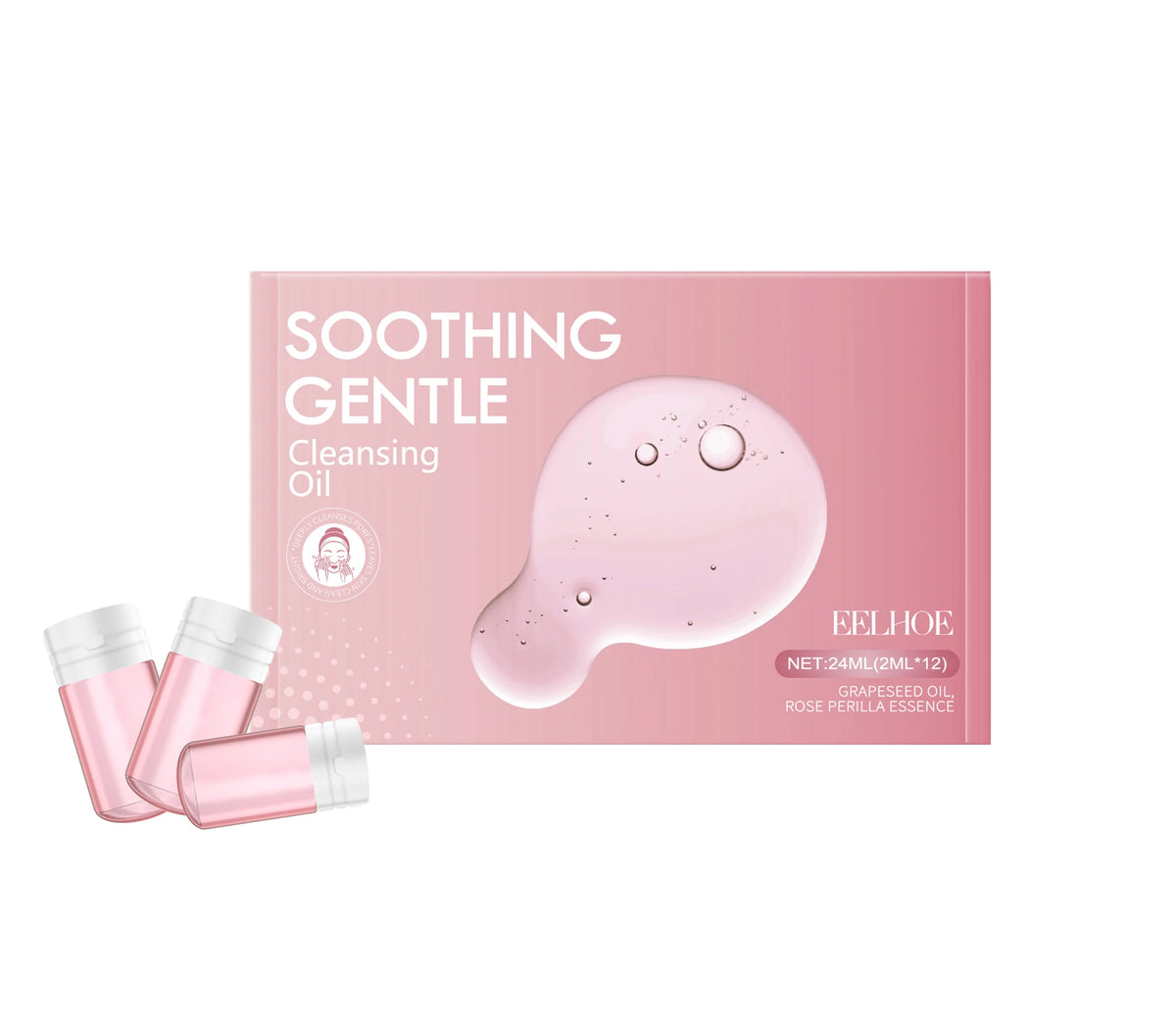 Eelhoe Gentle Makeup Remover Oil – Face, Eyes & Lips Makeup Remover Oil Qst 1boxed